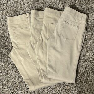 French Toast Girls Size 10 Khaki Uniform Skinny Jeggings